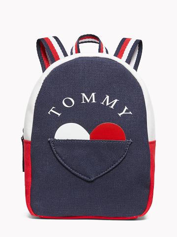 Lány Tommy Hilfiger Colorblock Mini Backpack Táska Színes | HU 2022PJJ